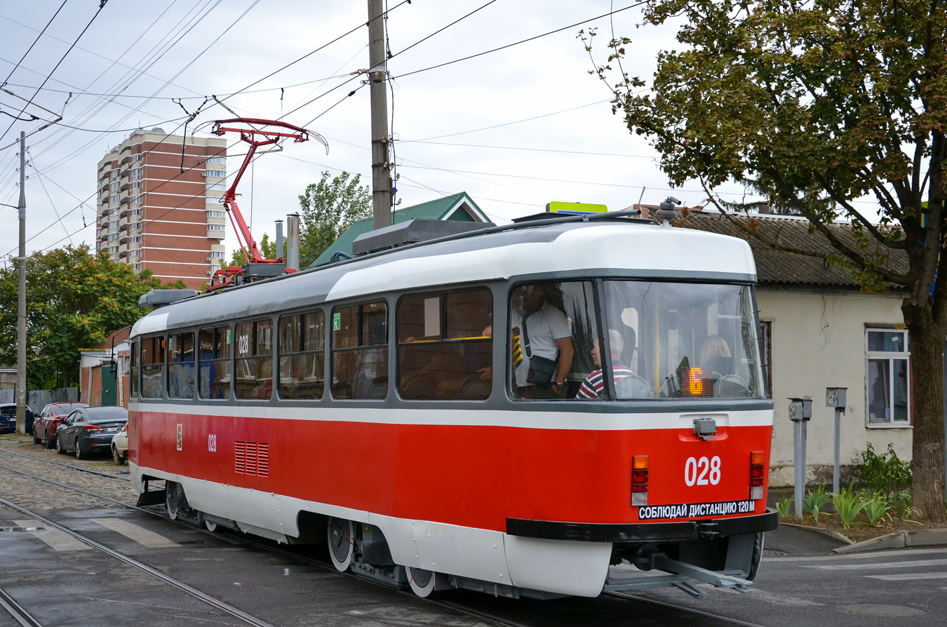 Краснодар, Tatra T3SU КВР ТМЗ № 028