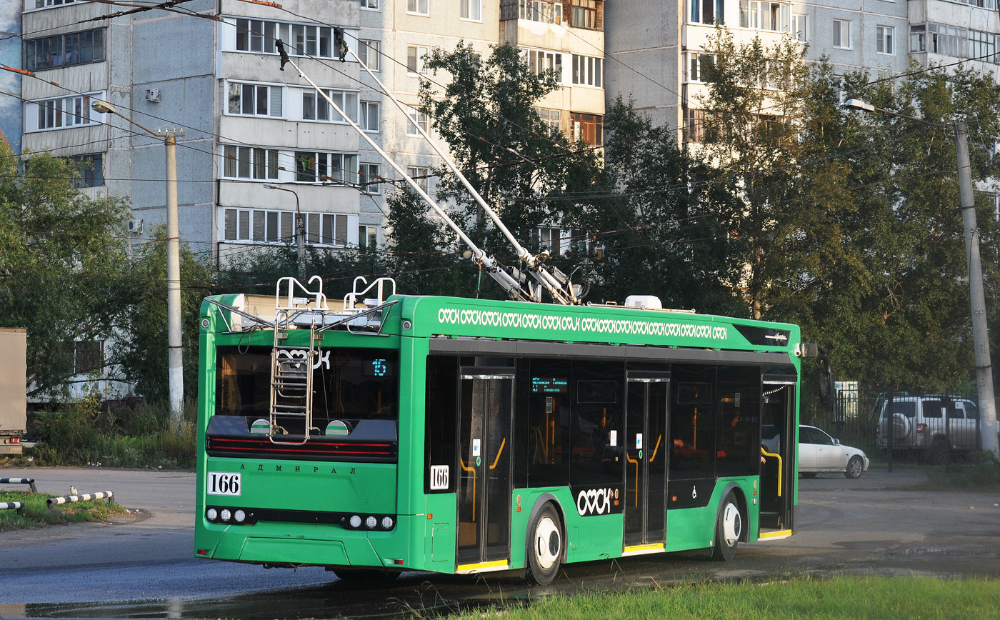 Omsk, PKTS-6281.00 “Admiral” č. 166