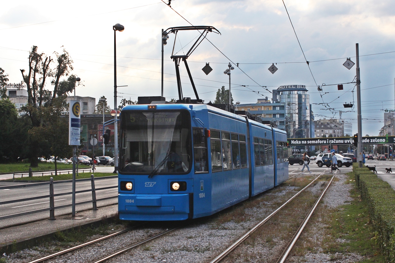 Загреб, Adtranz GT6M № 1004