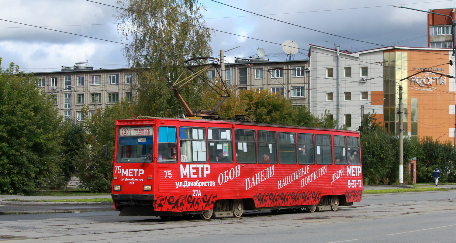 Ачинск, 71-605 (КТМ-5М3) № 75