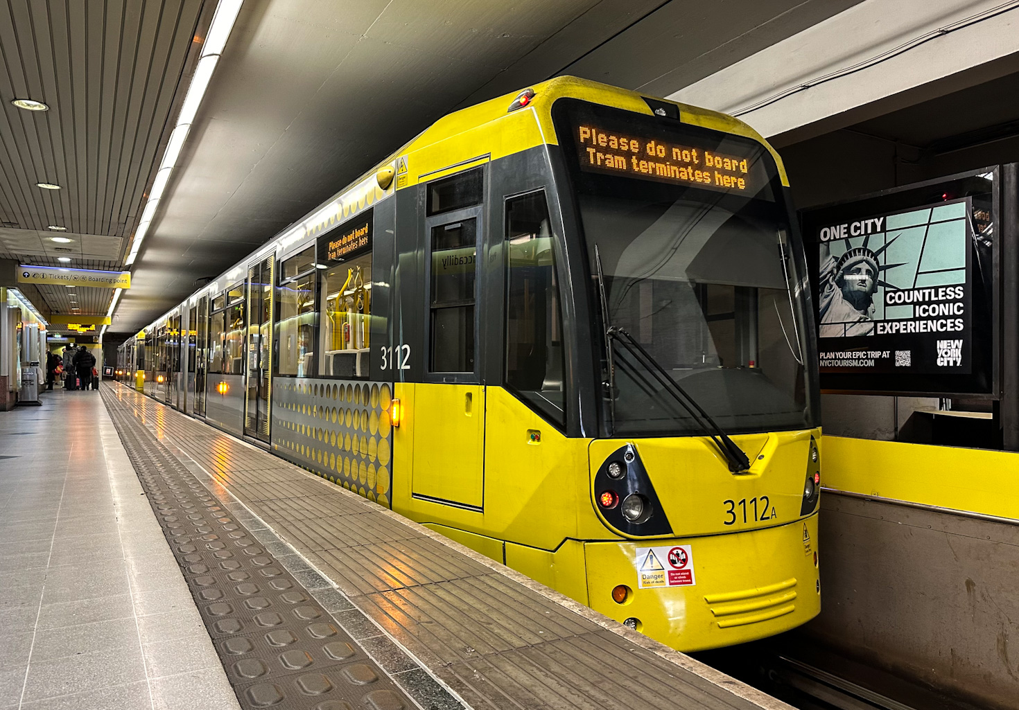 Манчестер, Bombardier M5000 № 3112