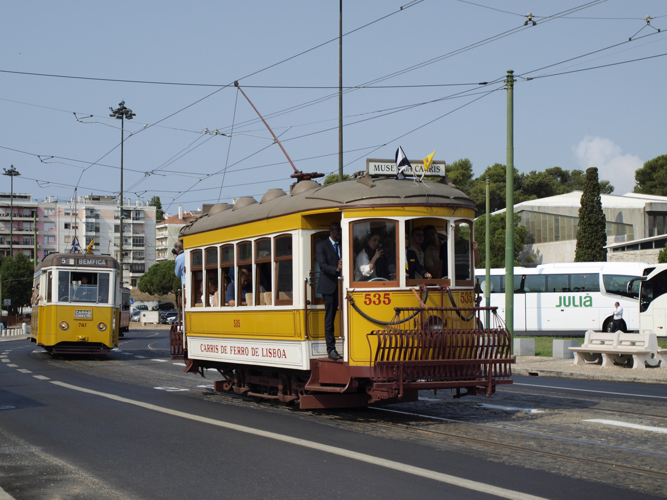 Лиссабон, Carris 2-axle motorcar (Standard) № 535; Лиссабон — 21.09.2024: "Carris Classics Parade" 2024 Лиссабон, Carris 2-axle motorcar (Standard) № 535; Лиссабон — 21.09.2024: "Carris Classics Parade" 2024