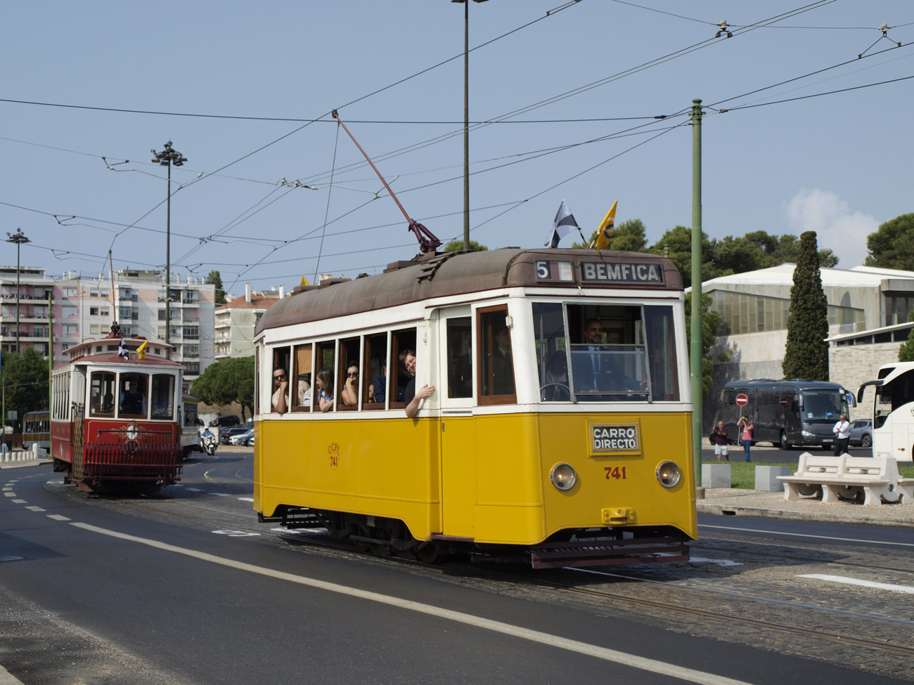 Лиссабон, Carris 2-axle motorcar (Ligeiro) № 741; Лиссабон — 21.09.2024: "Carris Classics Parade" 2024 Лиссабон, Carris 2-axle motorcar (Ligeiro) № 741; Лиссабон — 21.09.2024: "Carris Classics Parade" 2024