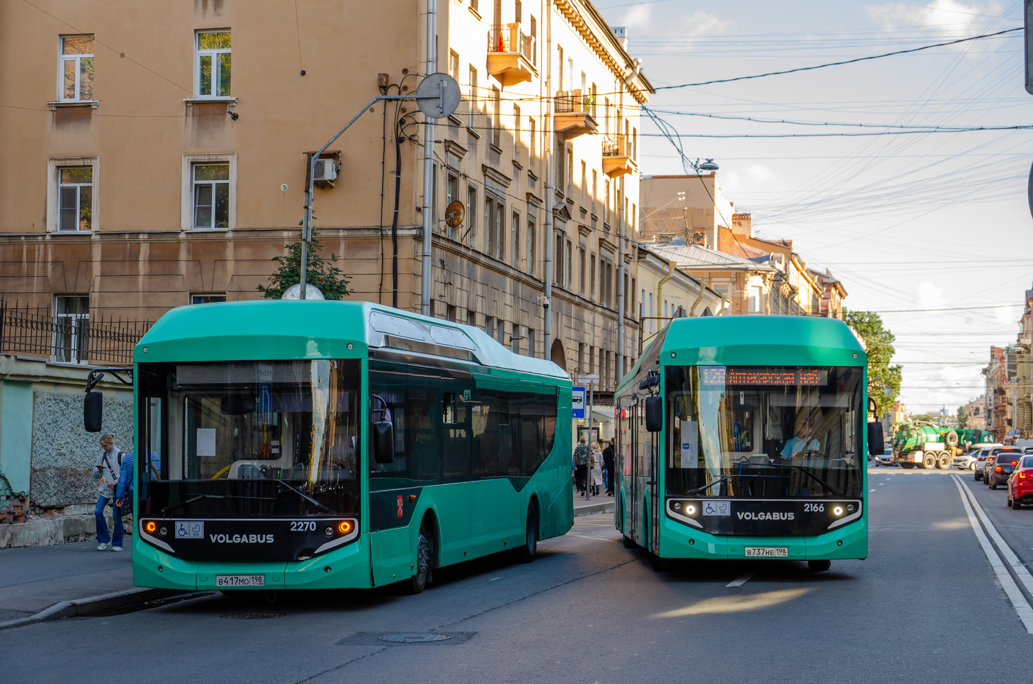 Санкт-Петербург, Volgabus-5270.E0 № 2270; Санкт-Петербург, Volgabus-5270.E0 № 2166