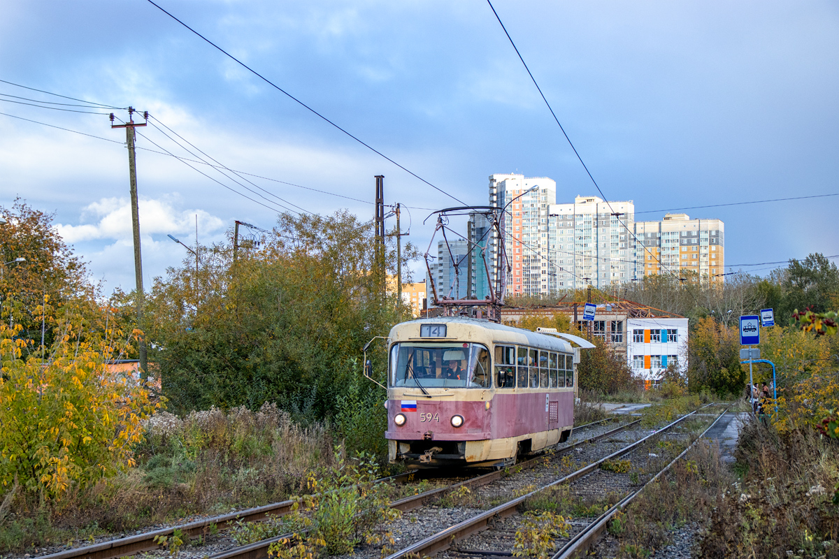 Екатеринбург, Tatra T3SU № 594