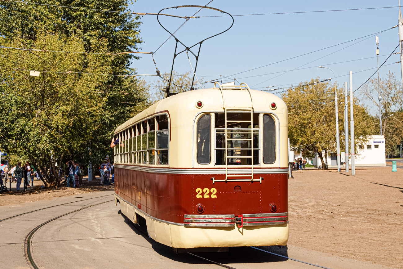 Moscow, RVZ-6 № 222; Moscow — Tram parade and exhibition at the City Day on September 7, 2024