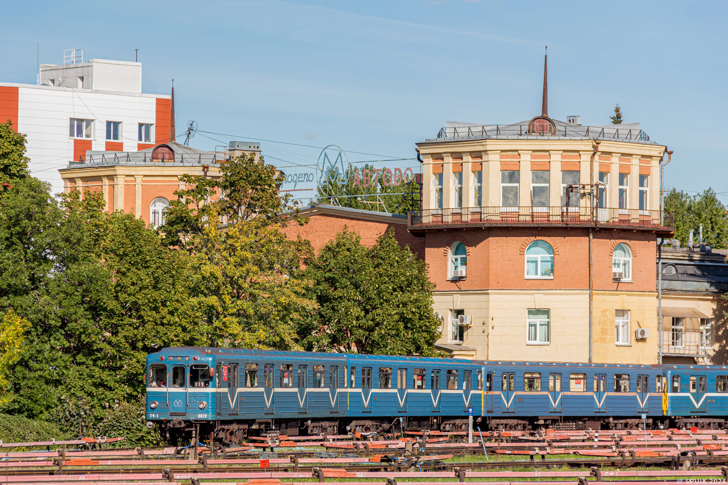 Санкт-Петербург, Ема-502 № 6622; Санкт-Петербург — Метрополитен — Подвижной состав — Вагоны Е и модификации