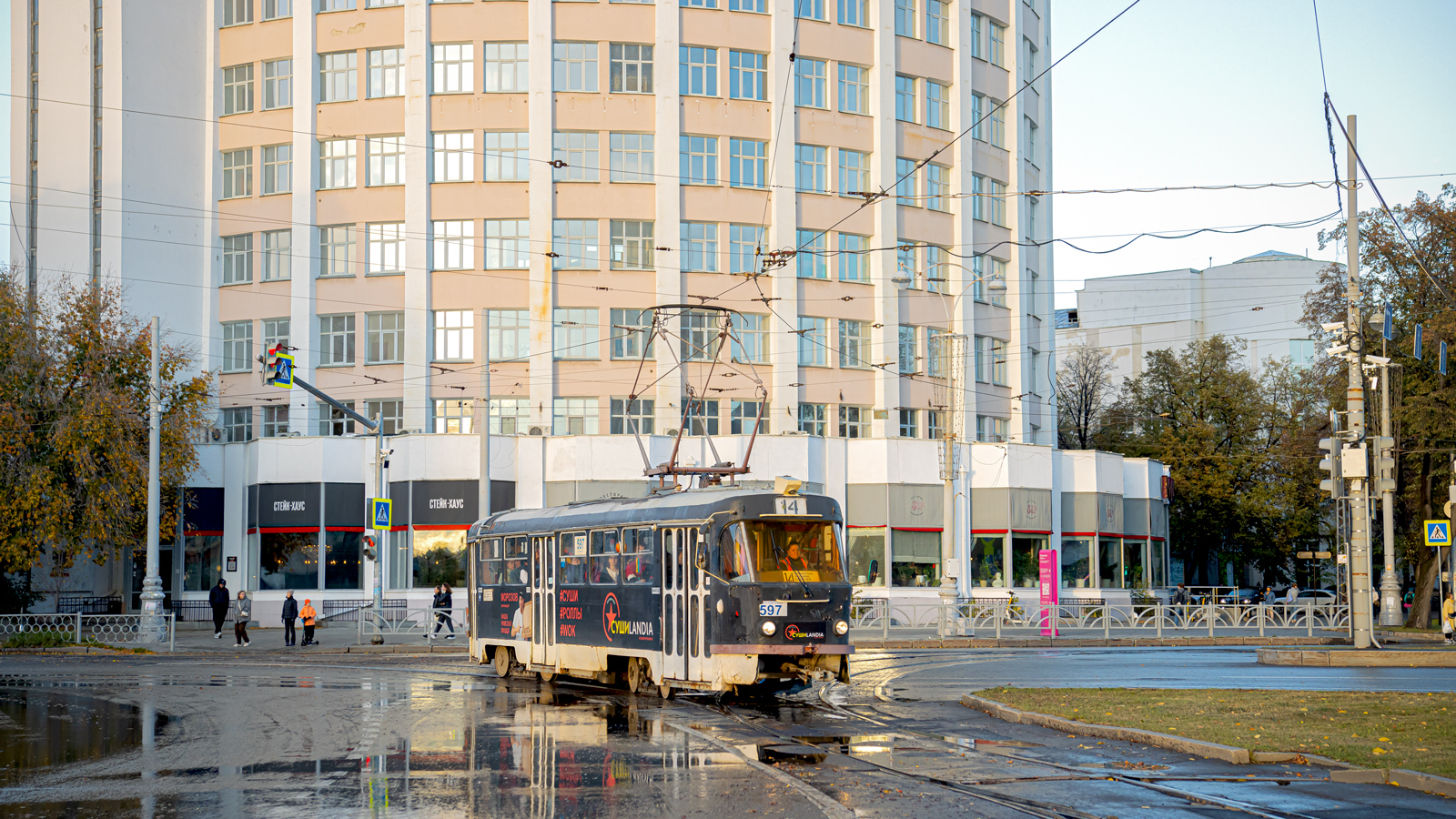 Екатеринбург, Tatra T3SU № 597