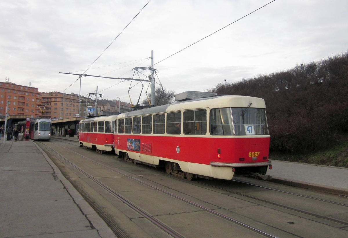 Prague, Tatra T3M # 8097