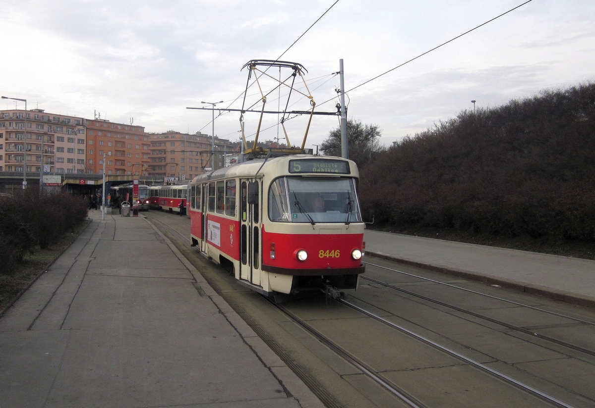 Прага, Tatra T3R.P № 8446