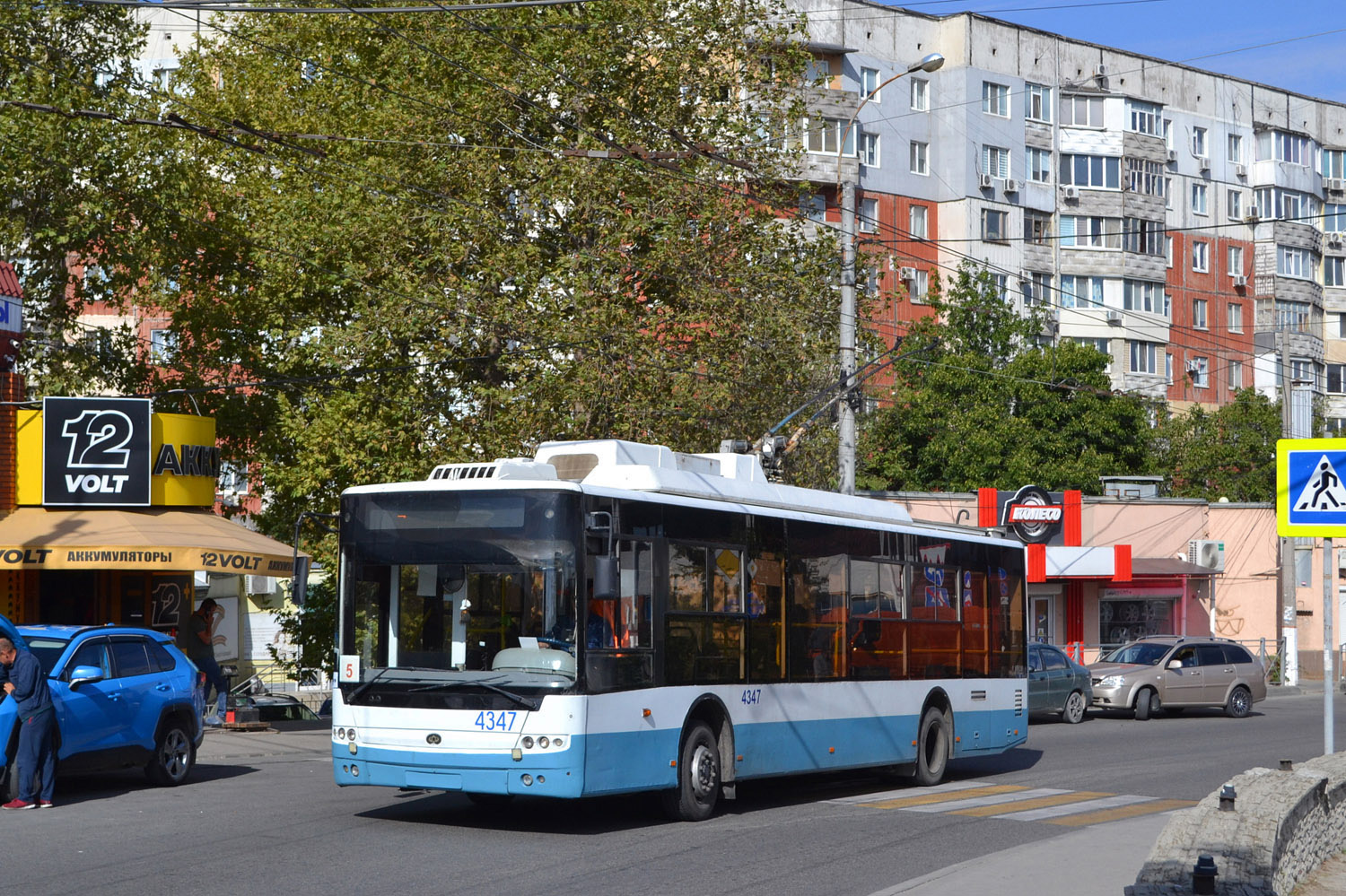Krymský trolejbus, Bogdan T70110 č. 4347