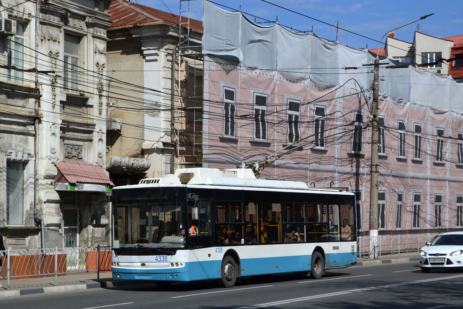 Crimean trolleybus, Bogdan T70110 № 4338