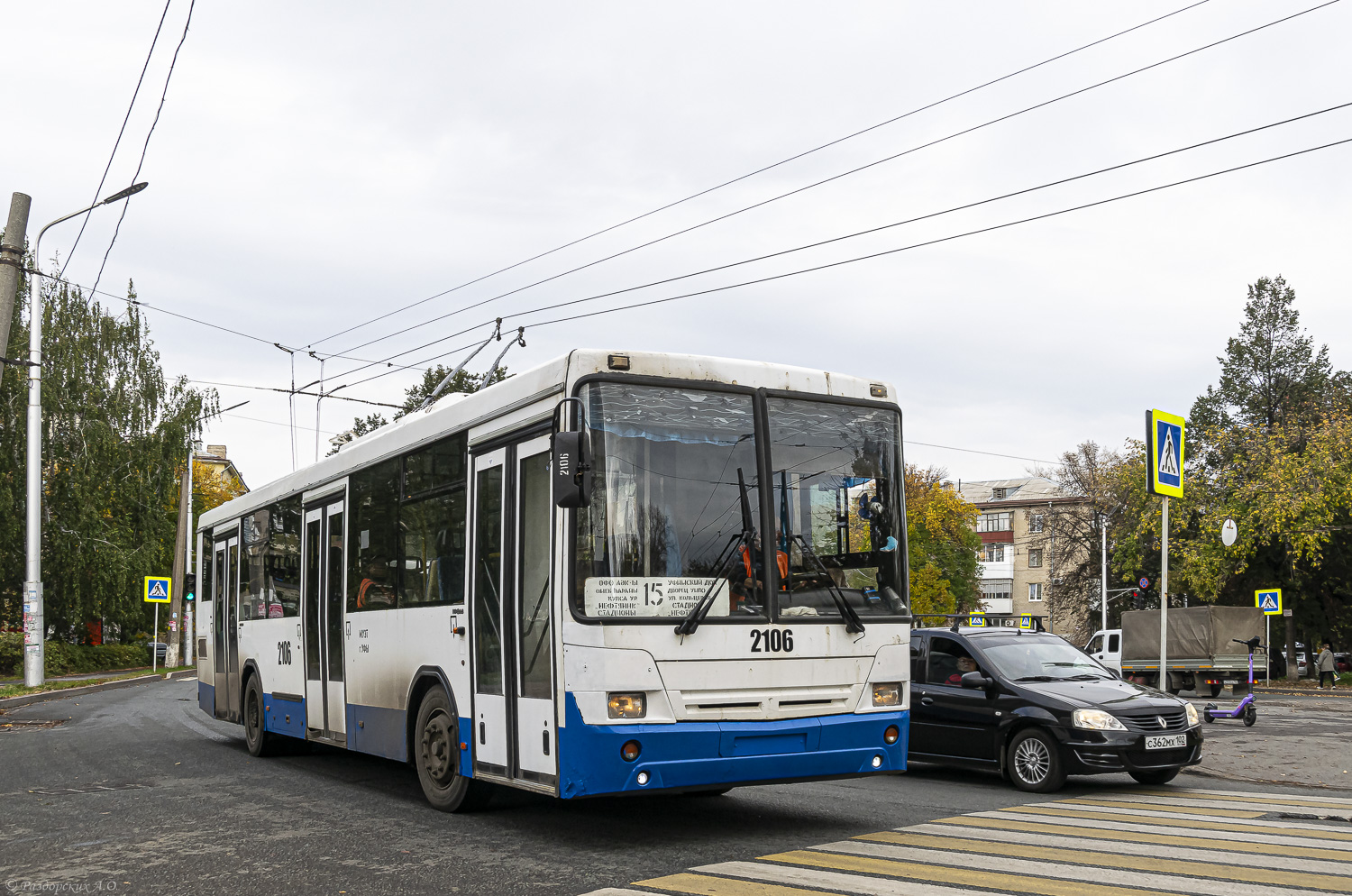 Уфа, НефАЗ-БТЗ 52765А № 2106