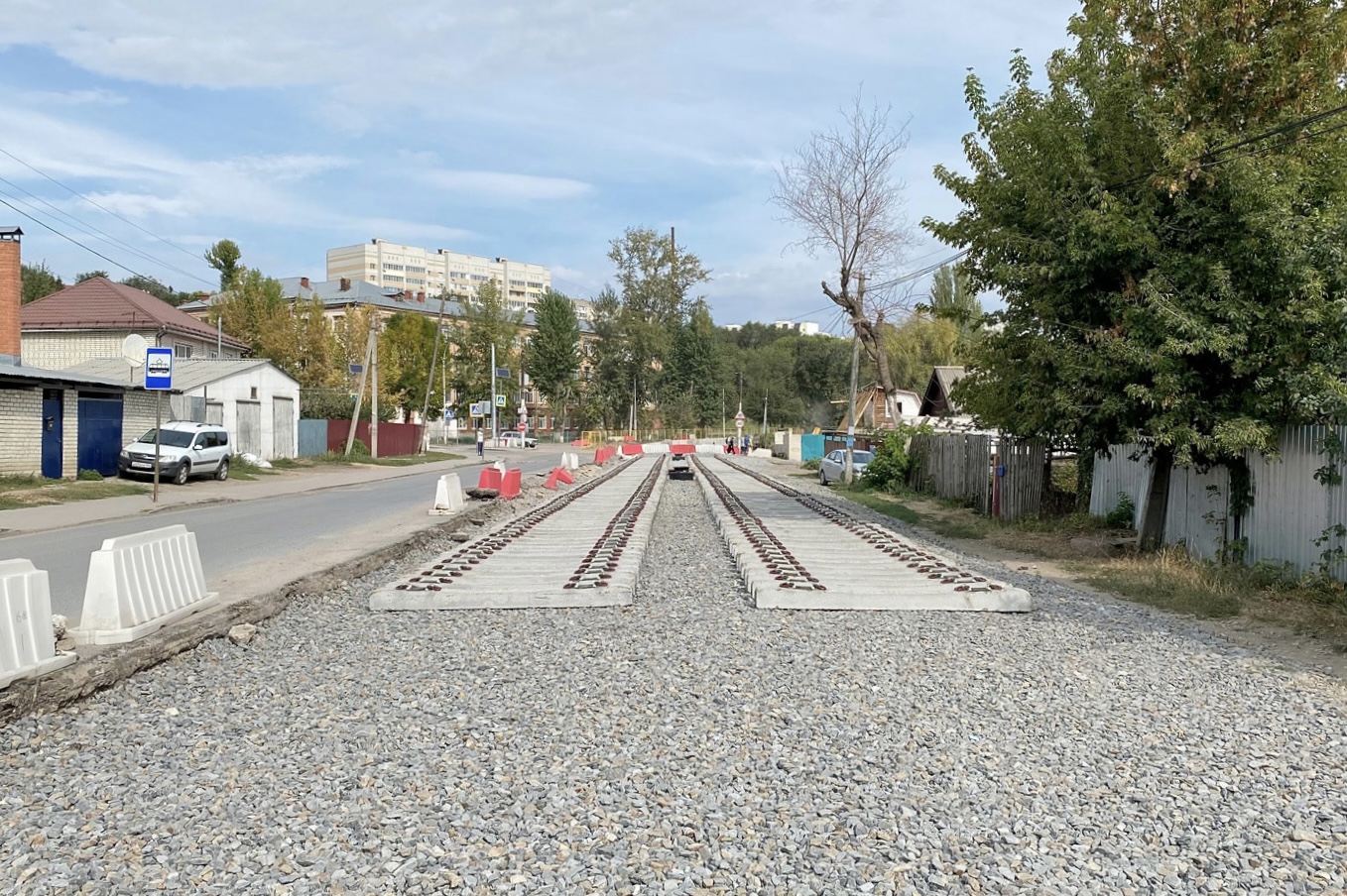 Saratov — Reconstruction of the tram network as part of the implementation of the high—speed tram project — route No. 9
