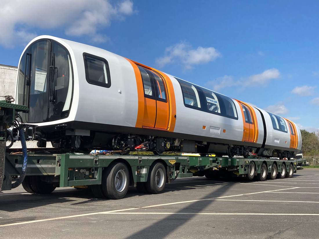 Глазго — Метрополитен — Подвижной состав