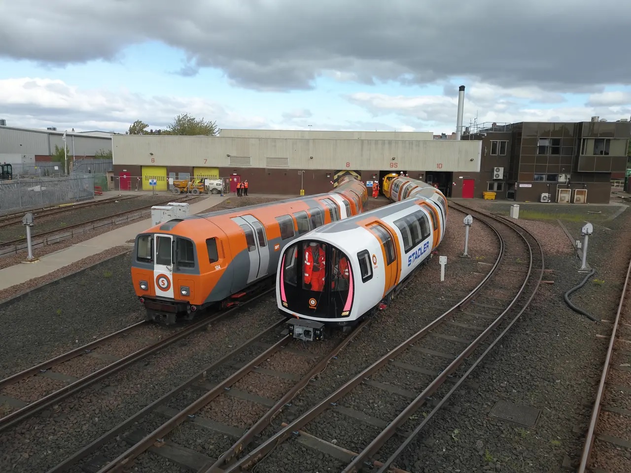 Glasgow, Stadler Metro Glasgow EMU № 301; Glasgow — Subway — Rolling Stock