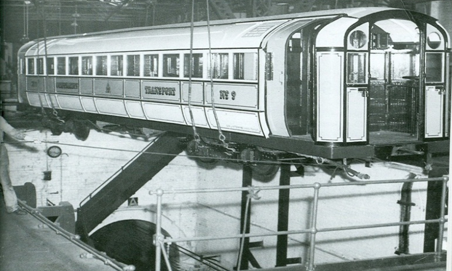 Glasgow, Oldbury Carriage and Waggon № 9; Glasgow — Subway — Rolling Stock