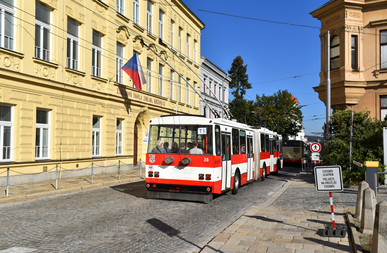 Йиглава, Škoda 15TrM № 38; Йиглава — День транспорта (22.09.2024)