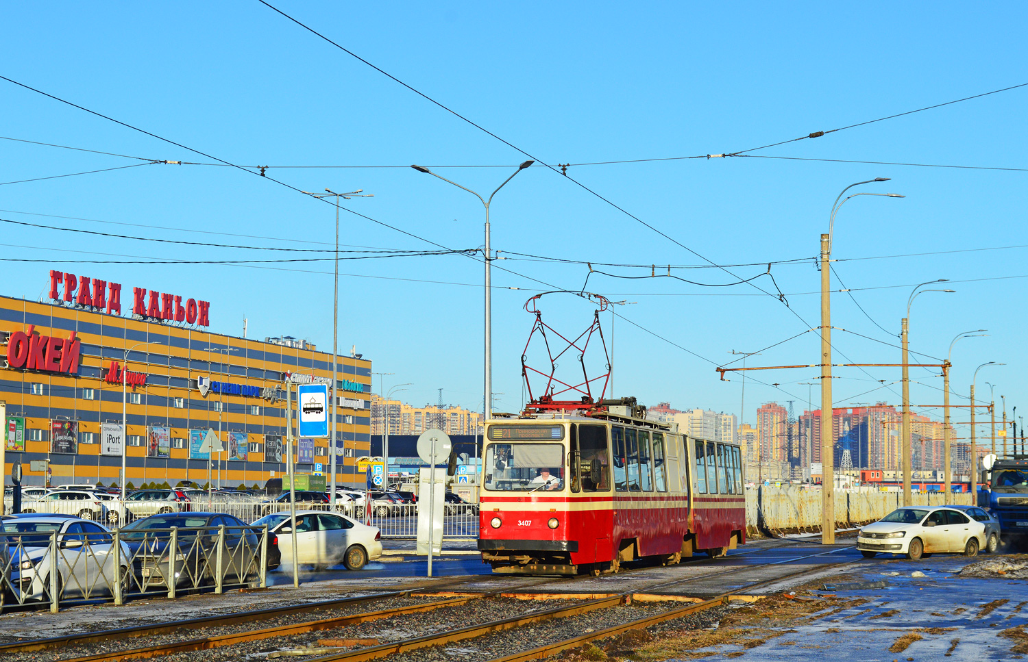Санкт-Петербург, ЛВС-86К № 3407 Санкт-Петербург, ЛВС-86К № 3407