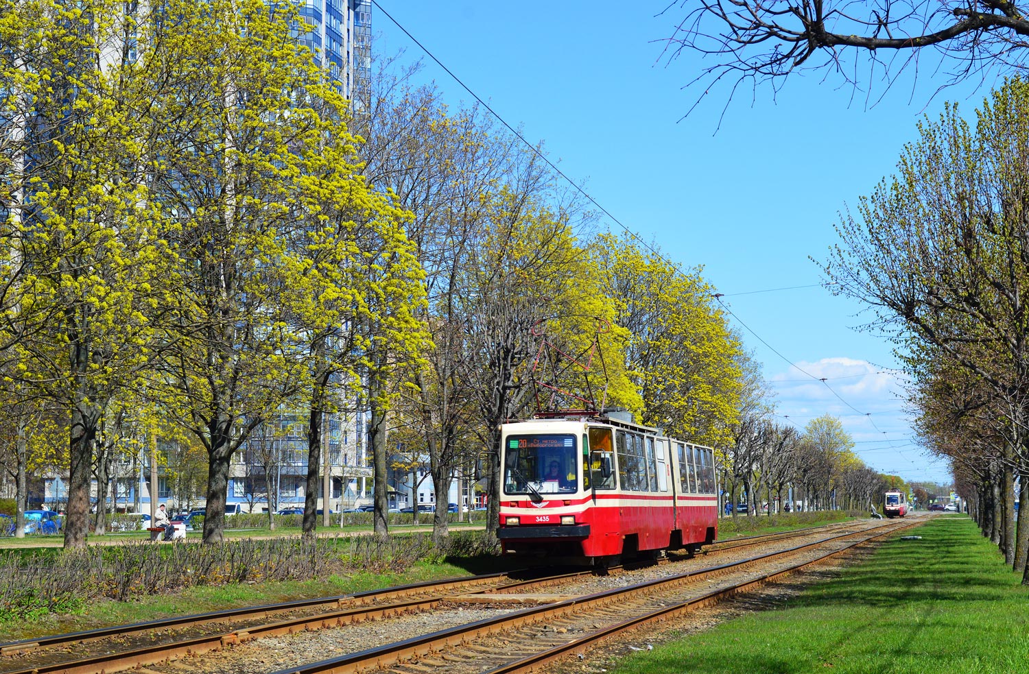 Санкт-Петербург, ЛВС-86К № 3435