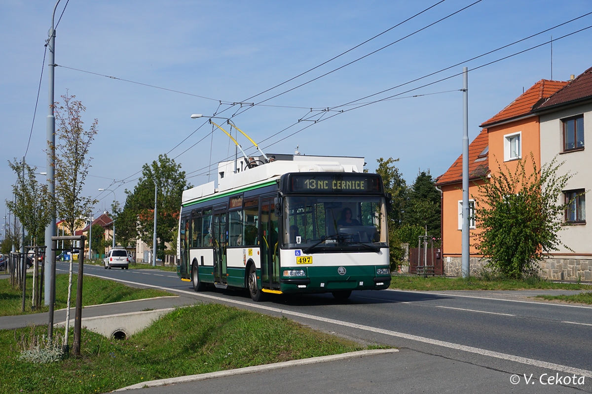 Plzeň, Škoda 24Tr Irisbus Citybus nr. 497