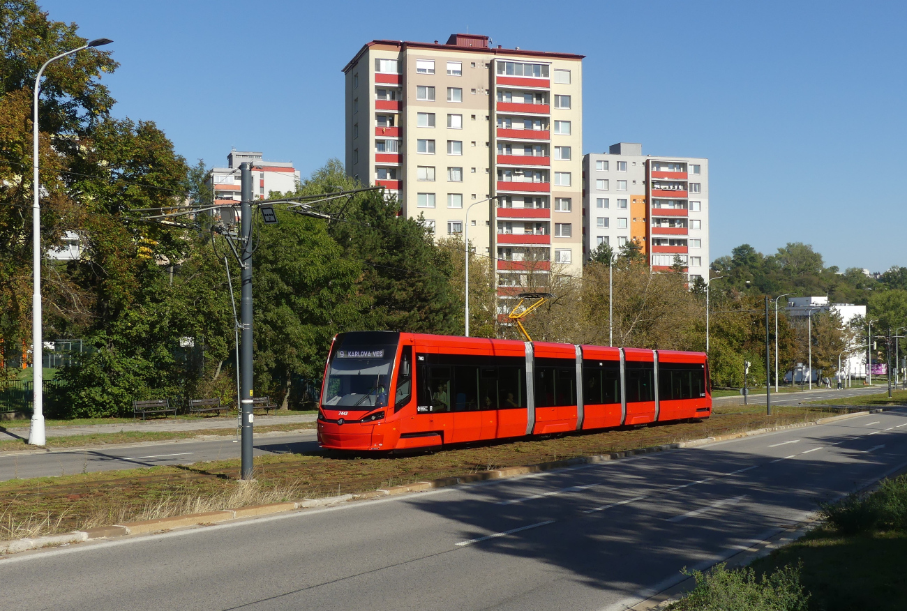 Братислава, Škoda 29T ForCity Plus № 7443