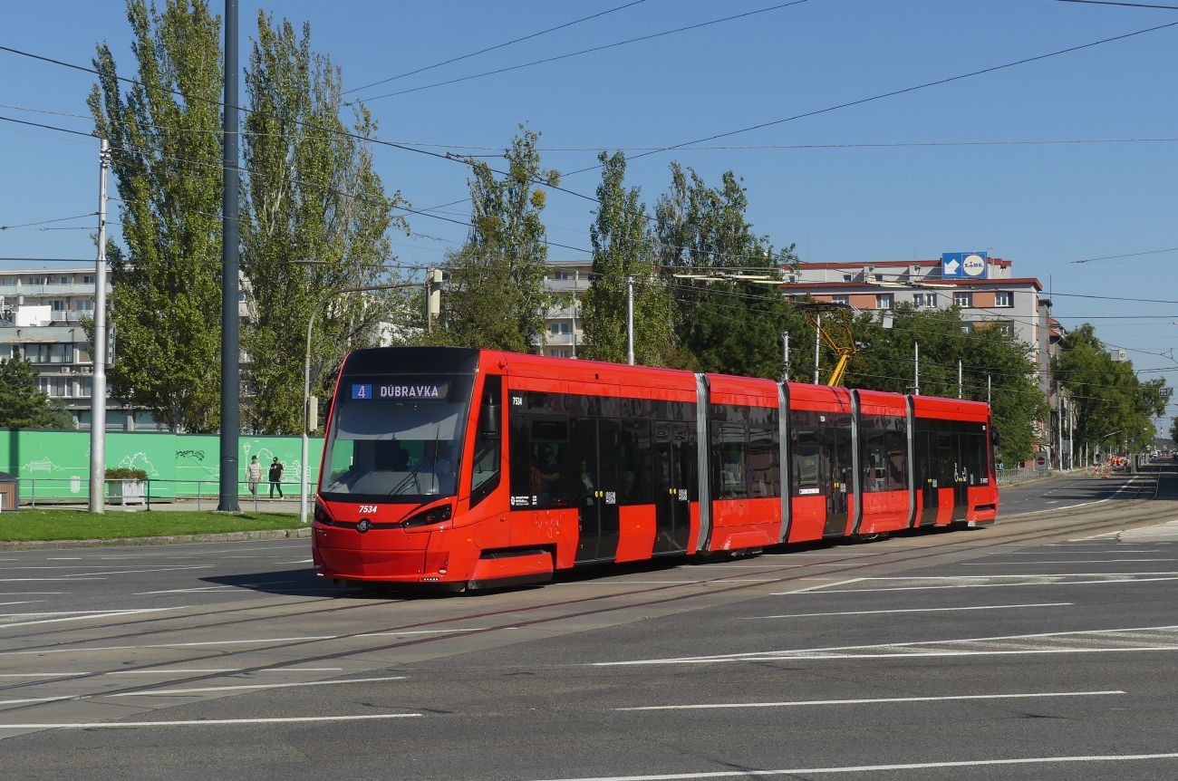Братислава, Škoda 30T ForCity Plus № 7534