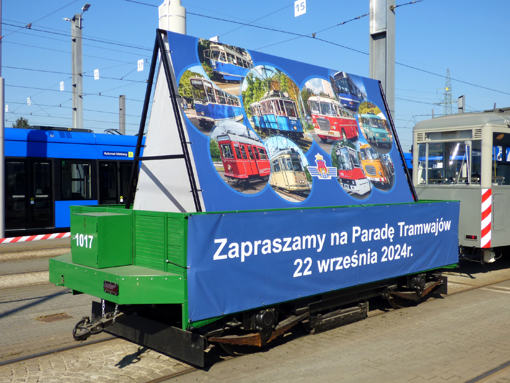 Краков, Konstal ND № 1017; Краков — Парад исторических и современных трамваев 2024