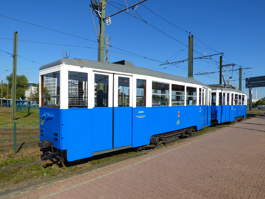 Kraków, Konstal ND Br. 511; Kraków — Parade of historic and contemporary trams 2024