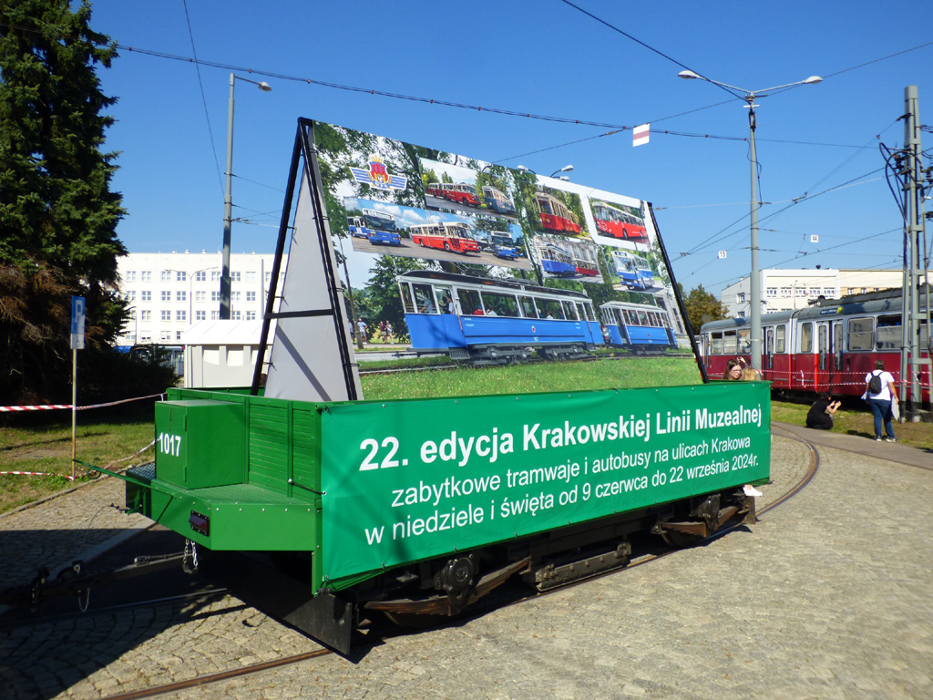 Краков, Konstal ND № 1017; Краков — Парад исторических и современных трамваев 2024
