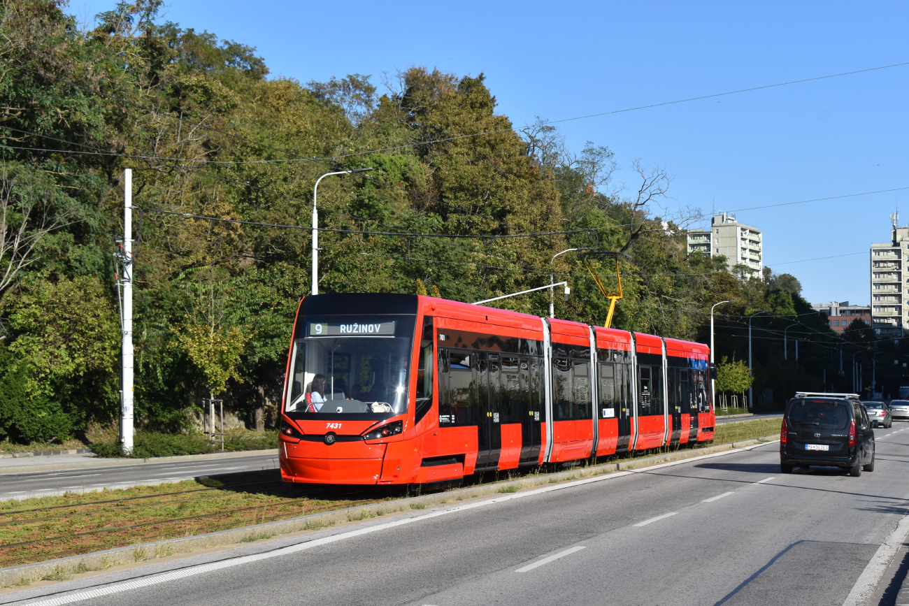 Братислава, Škoda 29T ForCity Plus № 7431