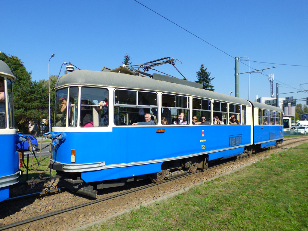 Краков, Konstal 102NaD № 155; Краков — Парад исторических и современных трамваев 2024