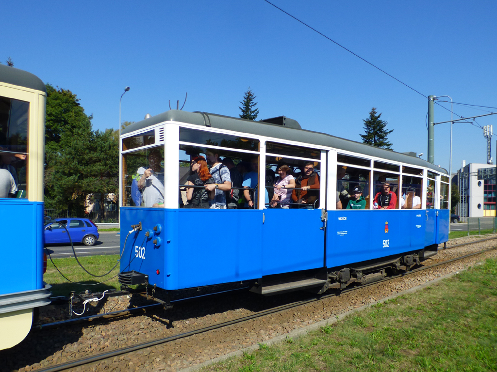 Краков, Sanok ND № 502; Краков — Парад исторических и современных трамваев 2024