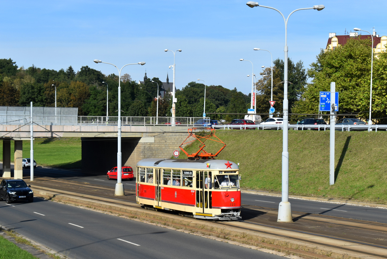 Plzeň, Tatra T1 č. 121 Plzeň, Tatra T1 č. 121