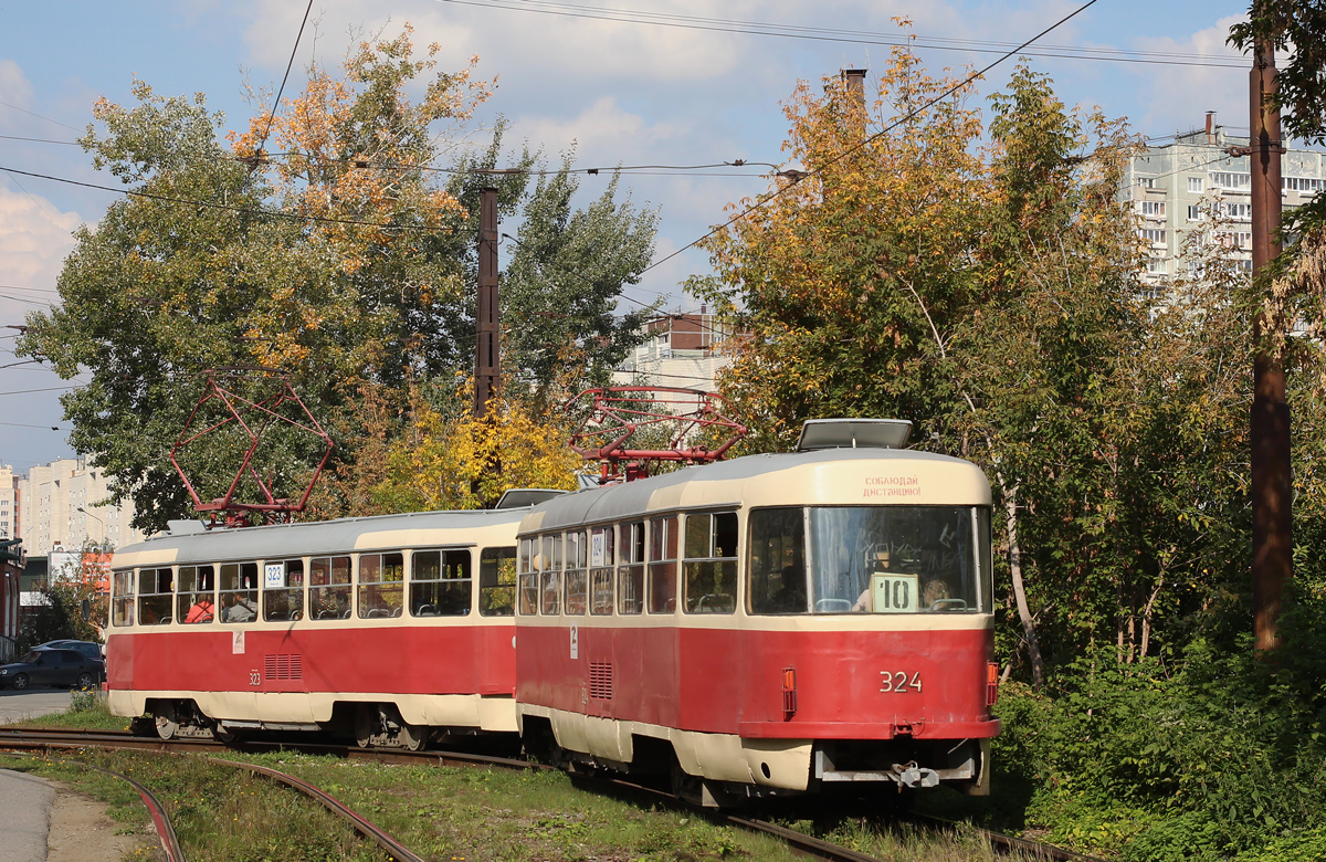 Екатеринбург, Tatra T3SU № 324