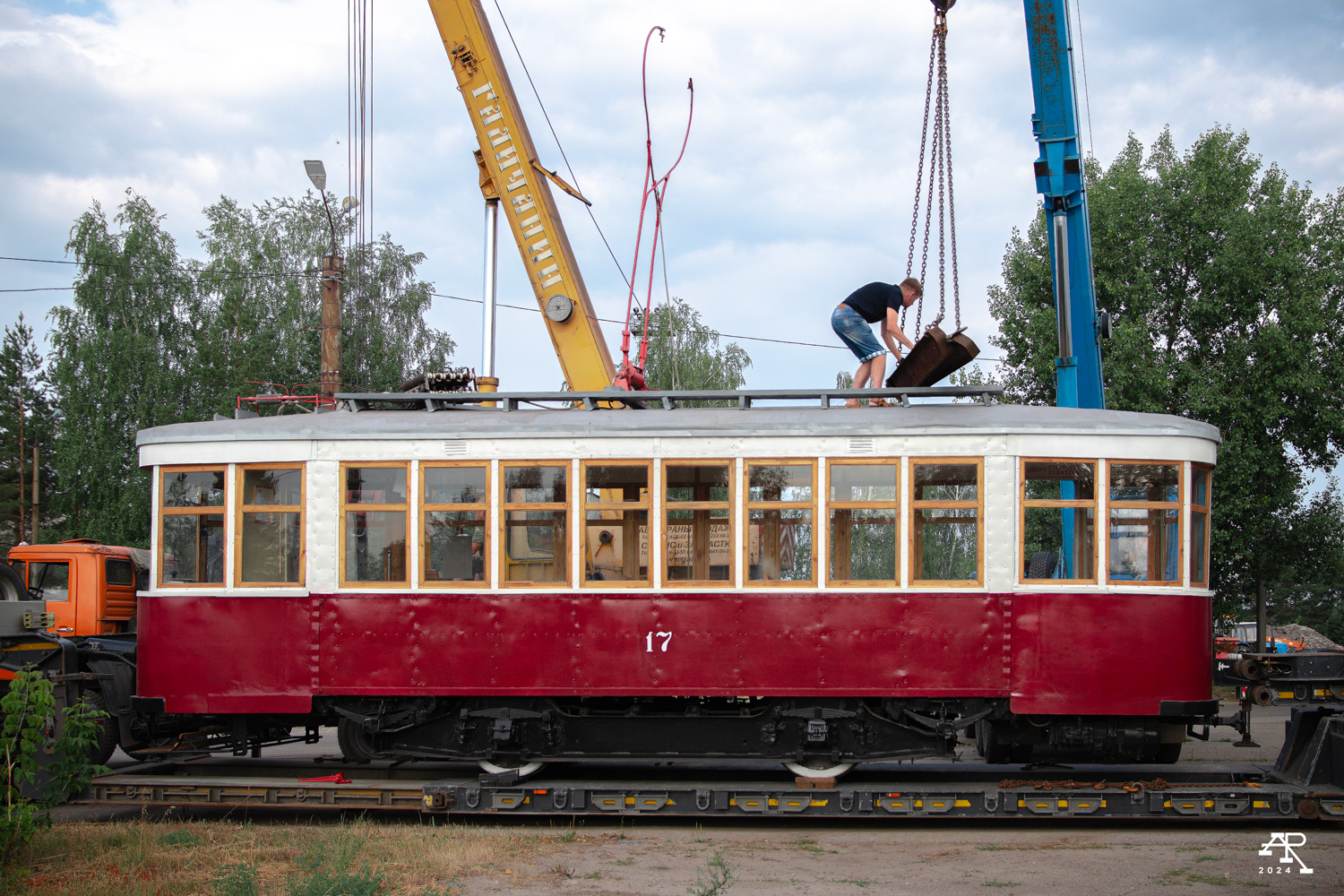 Дзержинск, Х № 17; Дзержинск — Деятельность Музея городского транспорта