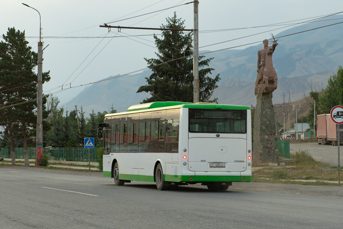 Нарын, Yutong E10 (ZK6105BEVG65) № 05 025 AD