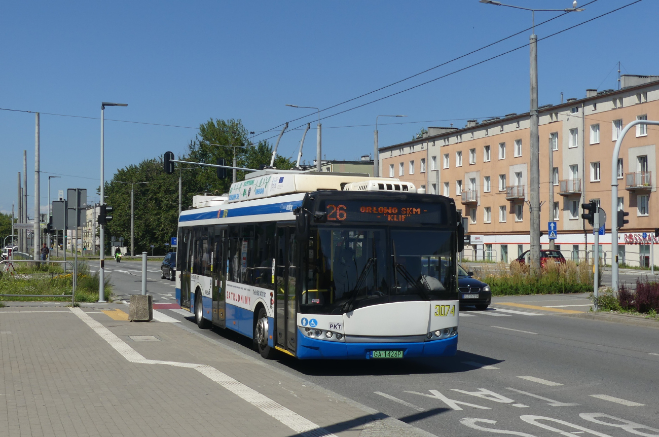 Гдыня, Solaris Trollino III 12 M № 3074