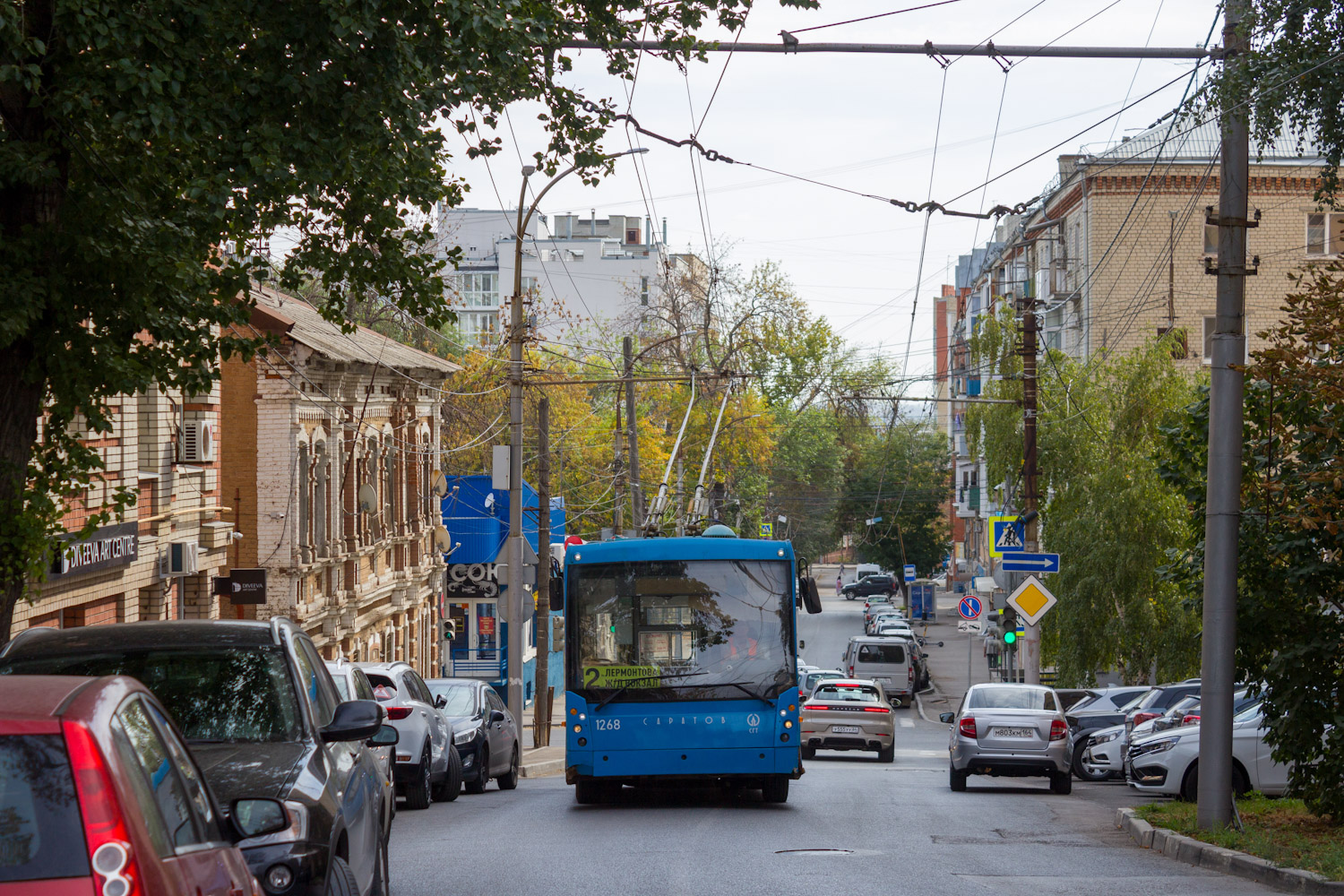 Саратов, Тролза-5265.00 «Мегаполис» № 1268; Саратов — Троллейбусные линии