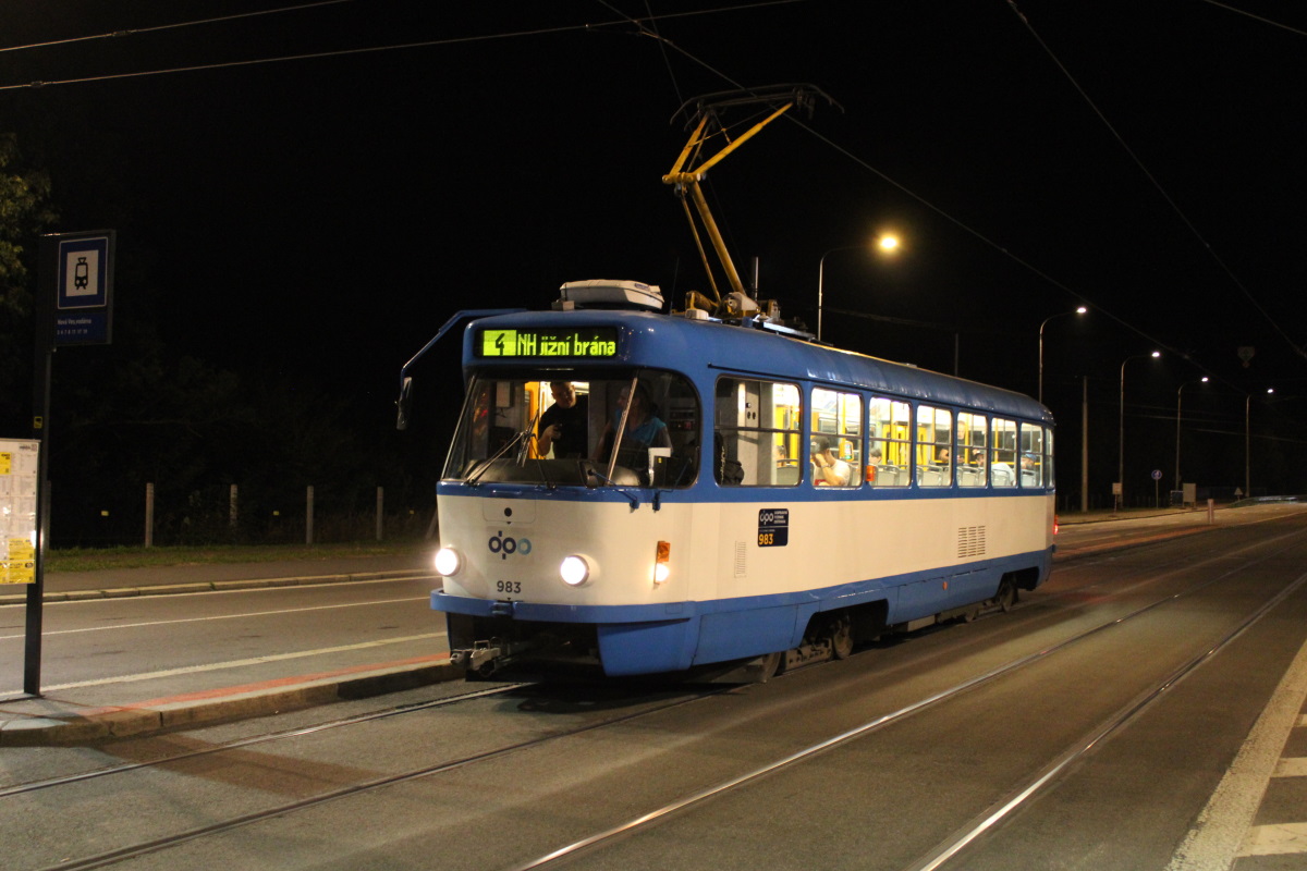 Острава, Tatra T3R.P № 983