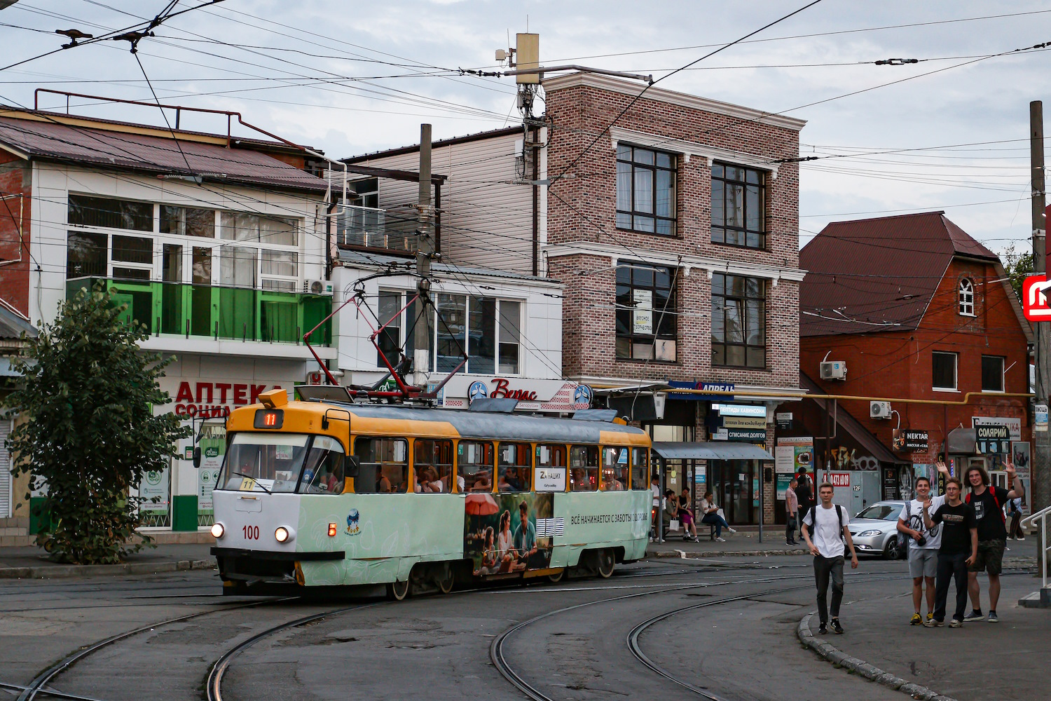 Краснодар, Tatra T3SU № 100