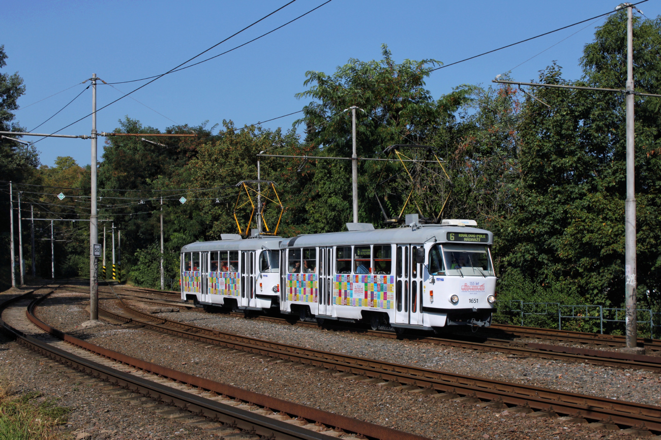 Брно, Tatra T3G № 1651