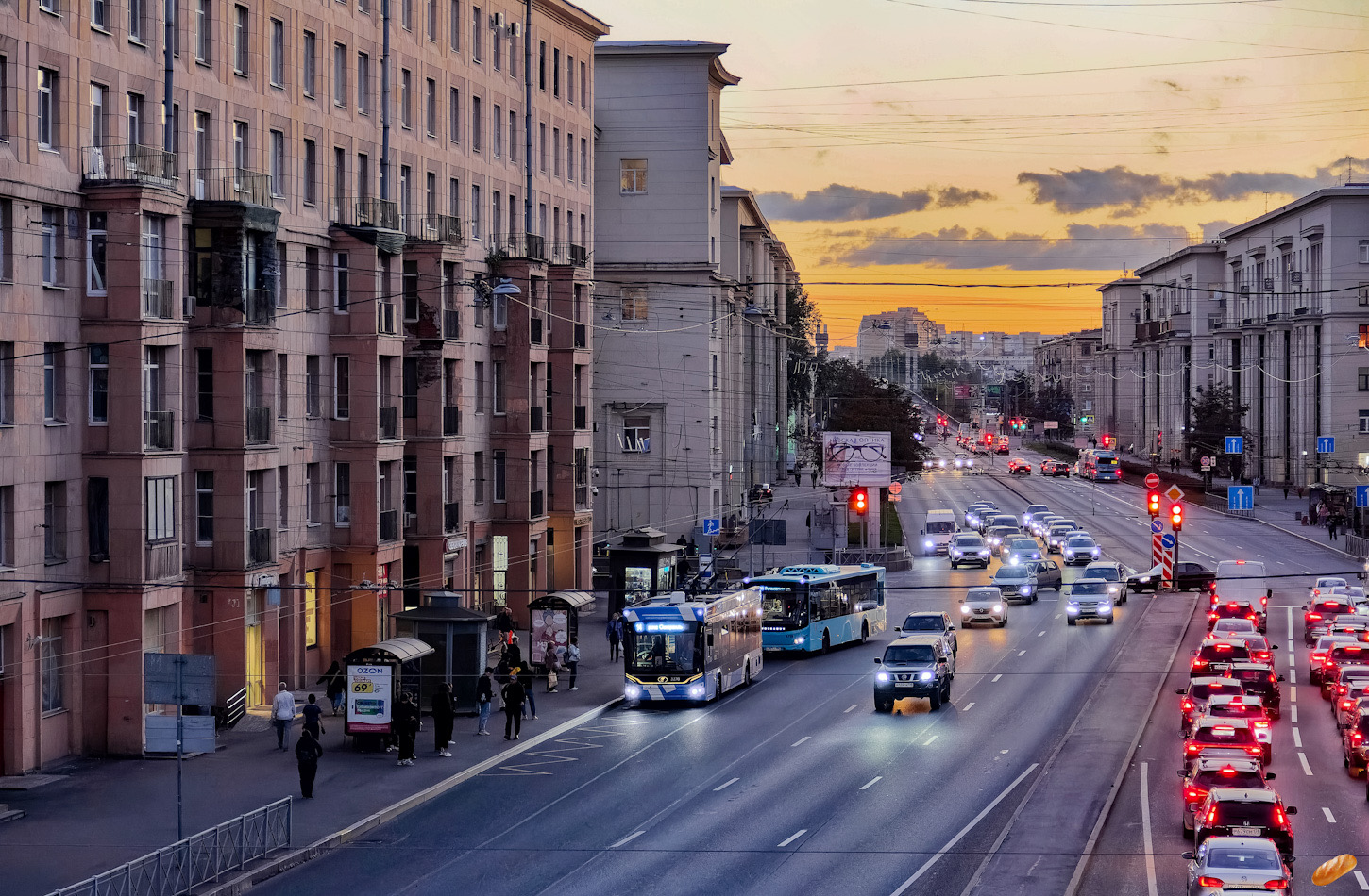 Санкт-Петербург — Троллейбусные линии и инфраструктура