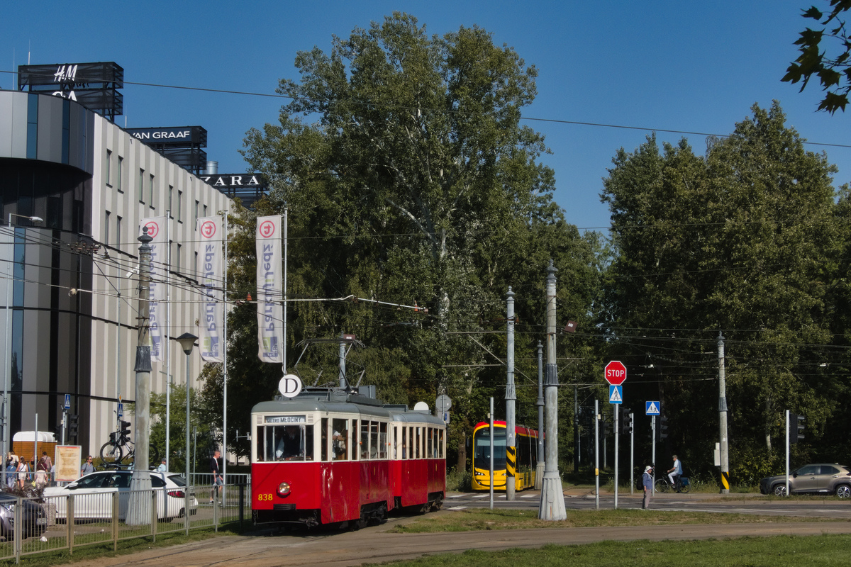 Варшава, Konstal 4Nj № 838; Варшава — Дни общественного транспорта (с 2002 г.)