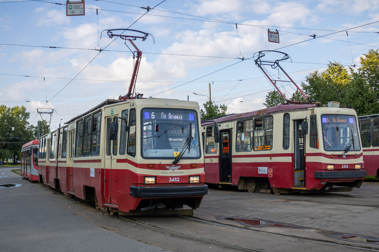 Sanktpēterburga, LVS-86K № 3482 Sanktpēterburga, LVS-86K № 3482