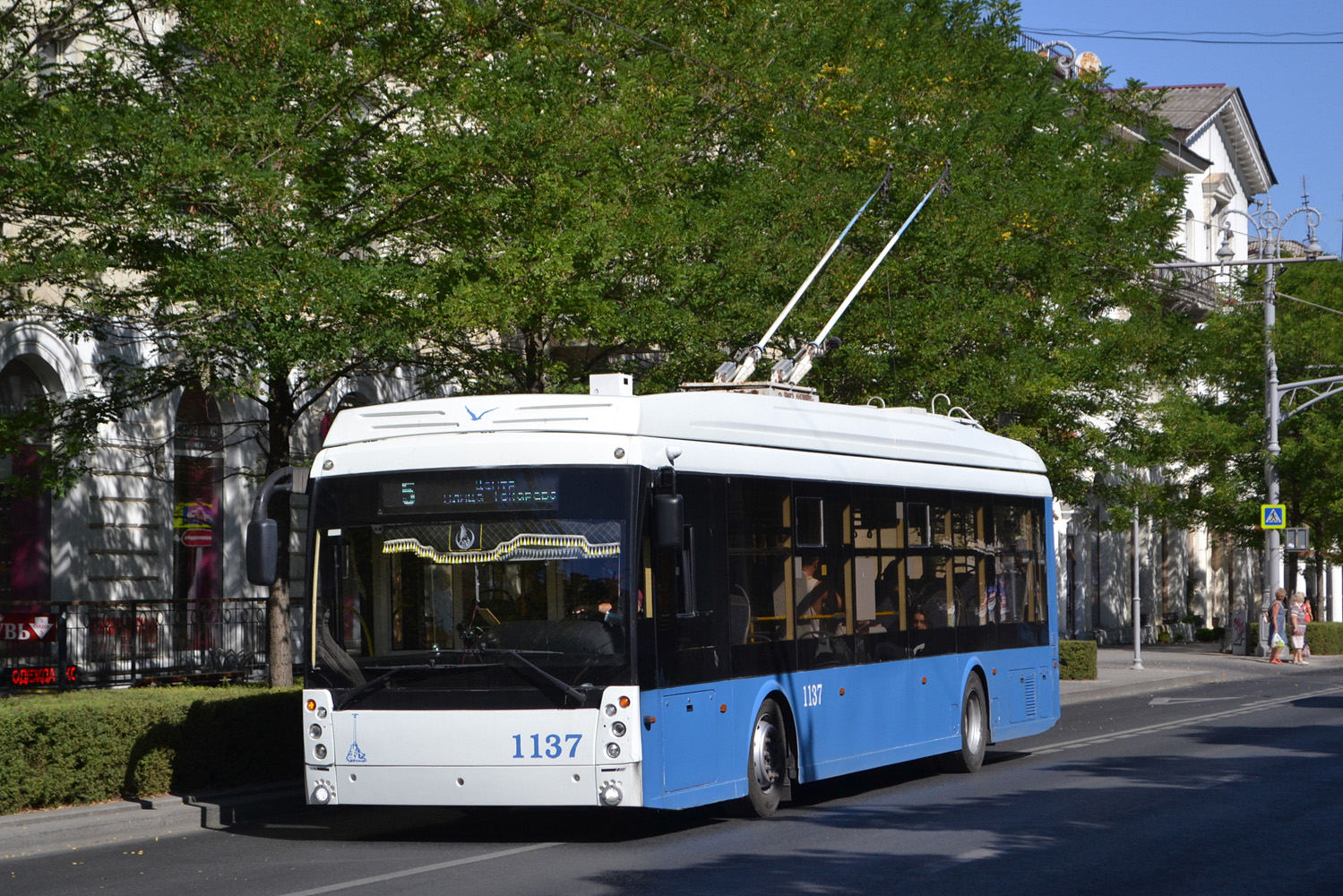 Севастополь, Тролза-5265.02 «Мегаполис» № 1137