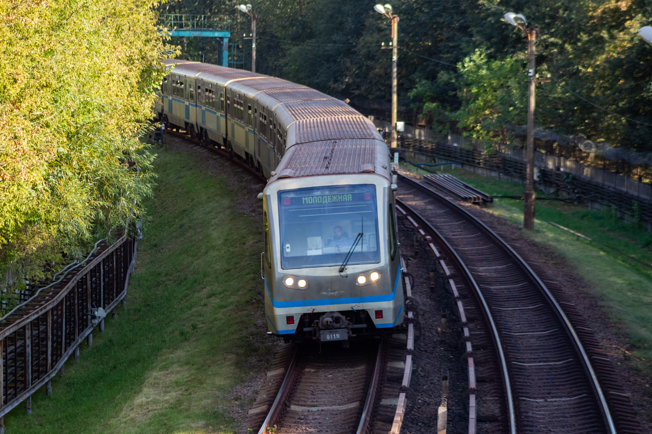 Москва, 81-740.1 «Русич» № 0119