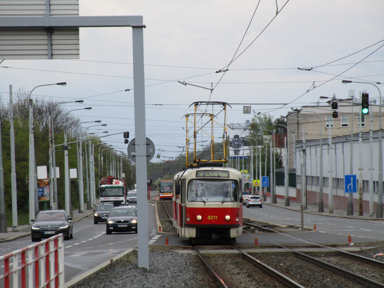 Прага, Tatra T3R.P № 8211