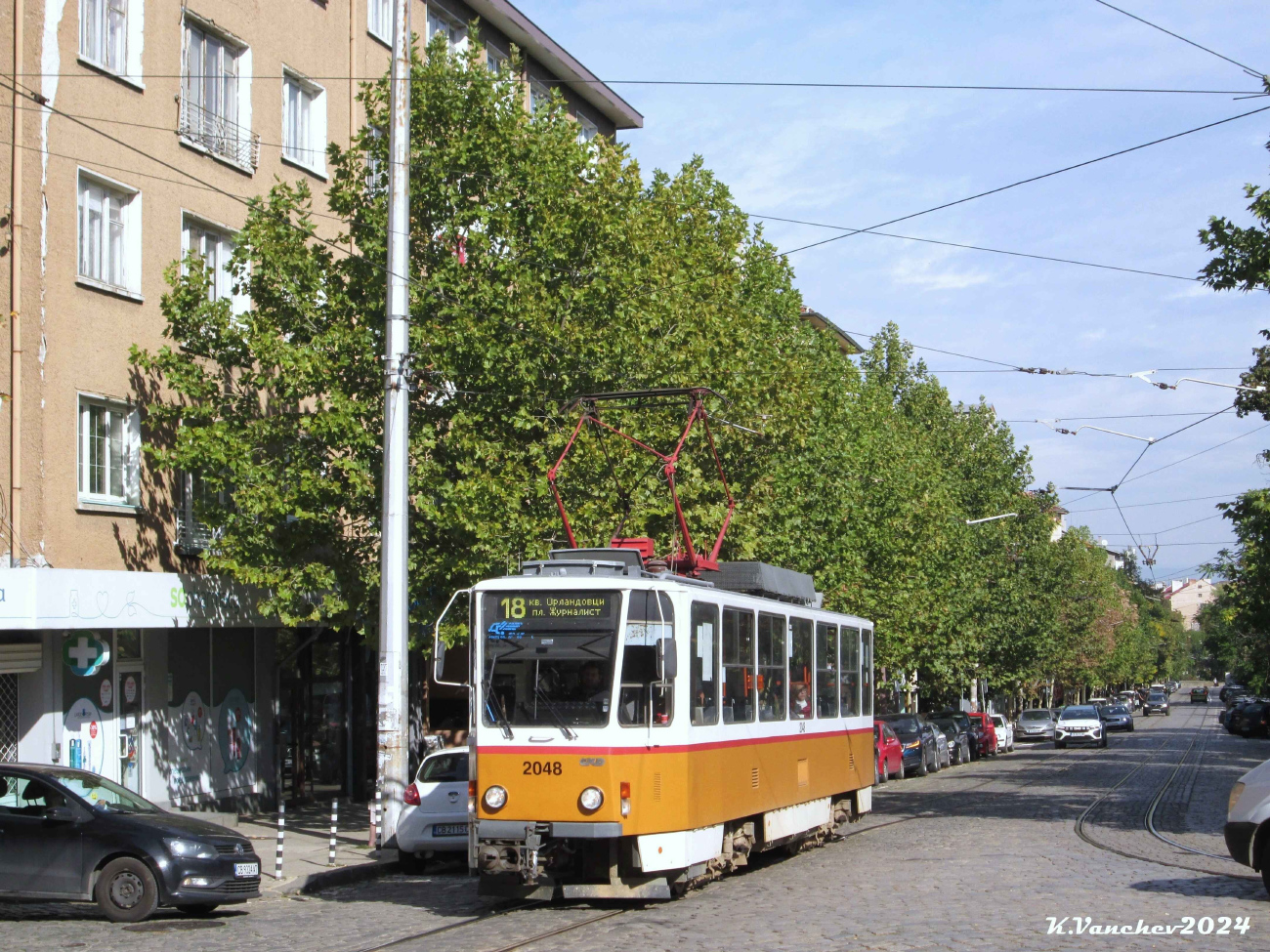 София, Tatra T6A2SF № 2048