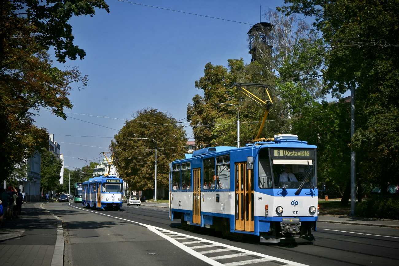 奧斯特拉瓦, Tatra T6A5 # 1111; 奧斯特拉瓦 — 7.9.2024 — Parade to 130th anniversary of Ostrava public transport
